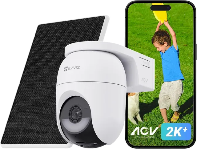 EZVIZ CB8 Lite + panel solar
