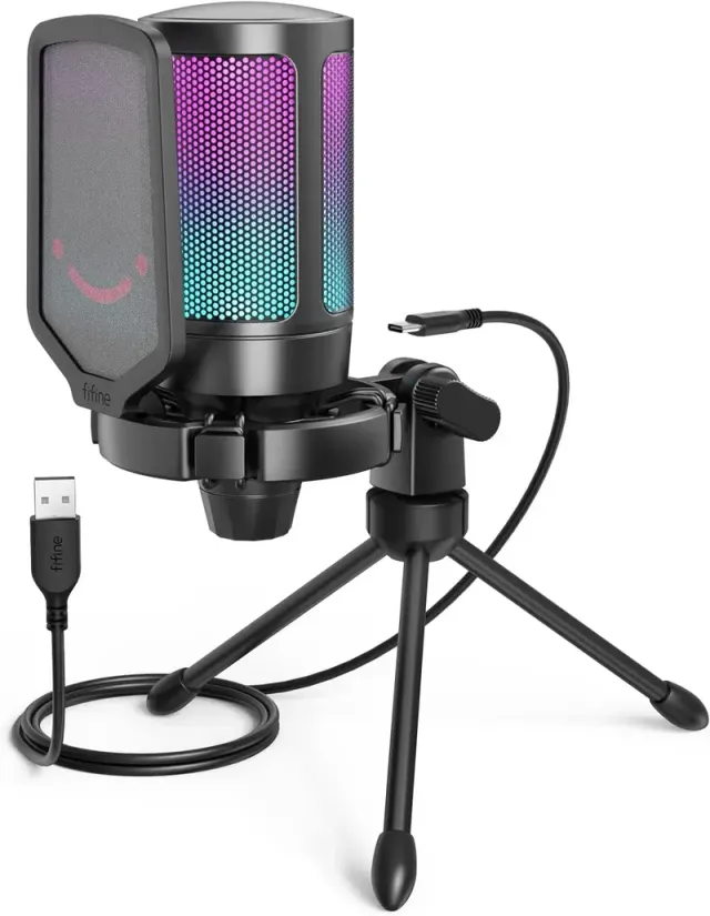 FIFINE Gaming RGB USB