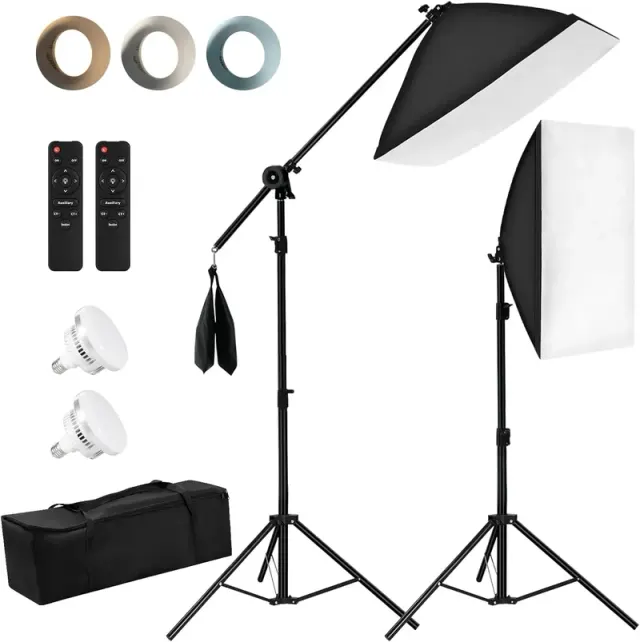 NiceVeedi Softbox 50x70cm Kit 2-Pack