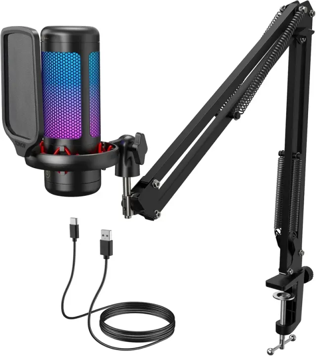 TONOR TC310+ USB con Brazo RGB