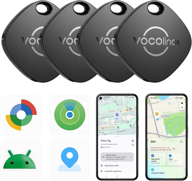 VOCOlinc Smart Tag, pack de 4