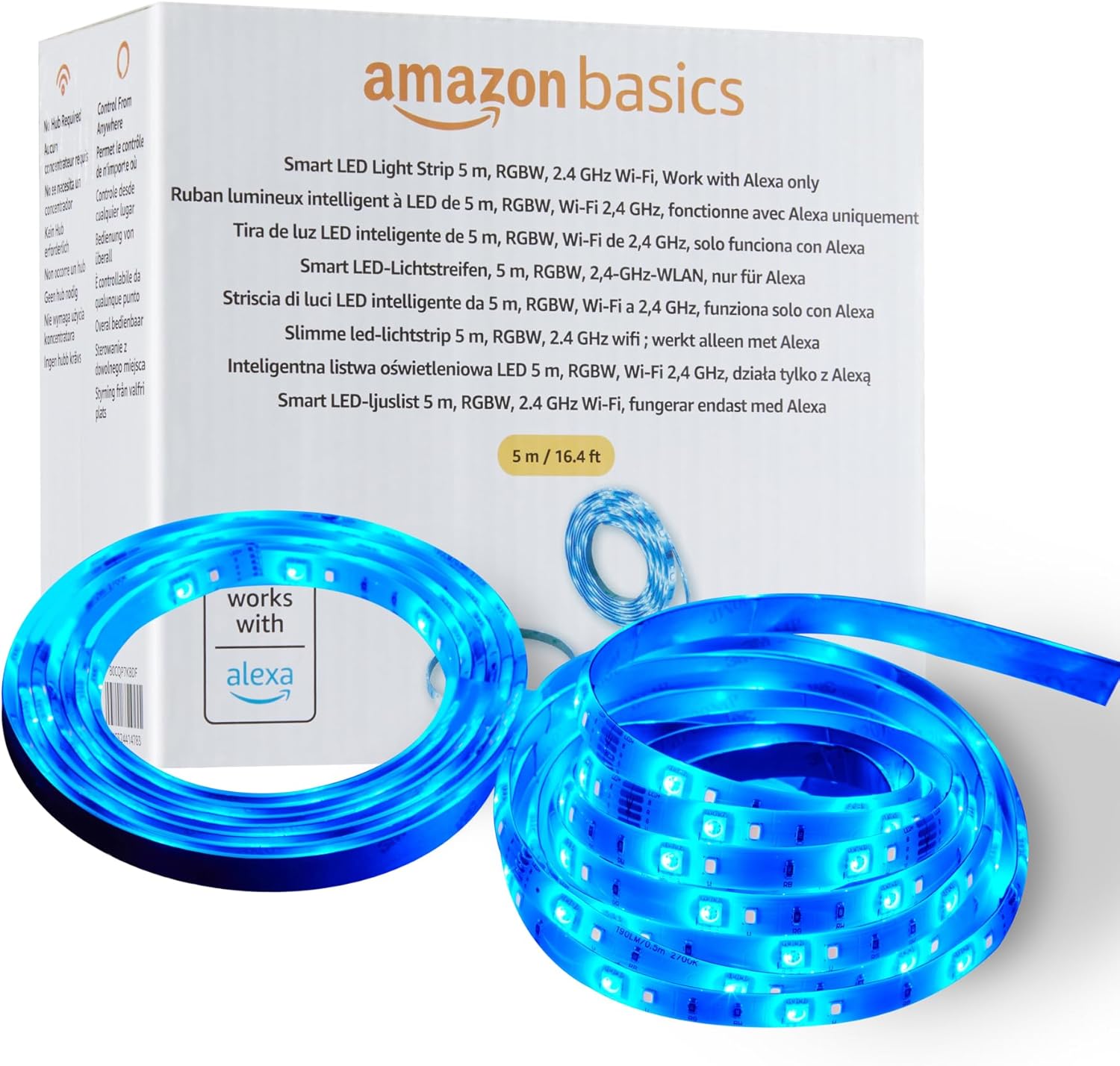Amazon Basics Tira LED 5M RGBW