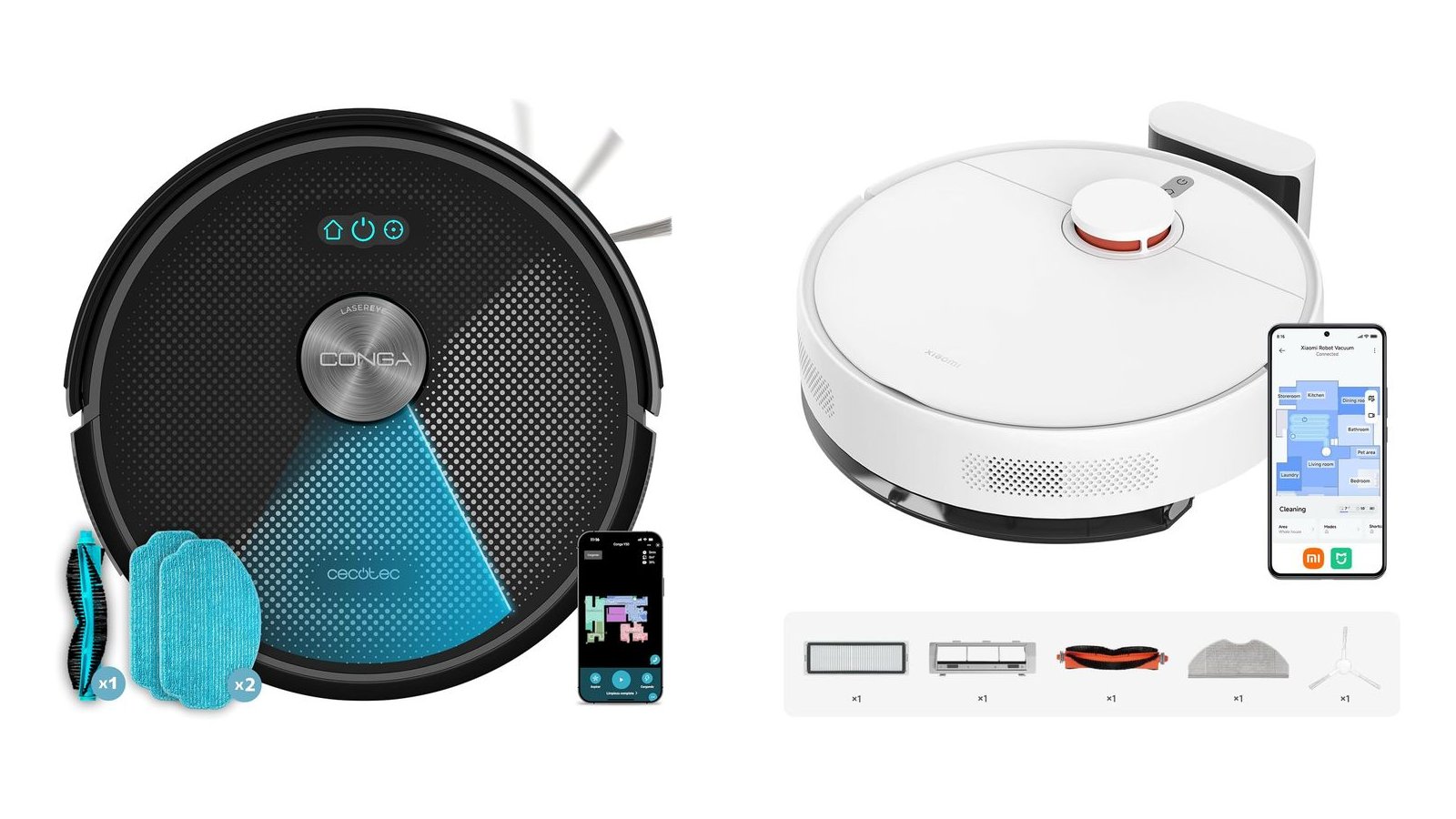 Cecotec Conga M50 vs Xiaomi S40C 2026: ¿Cuál Comprar?