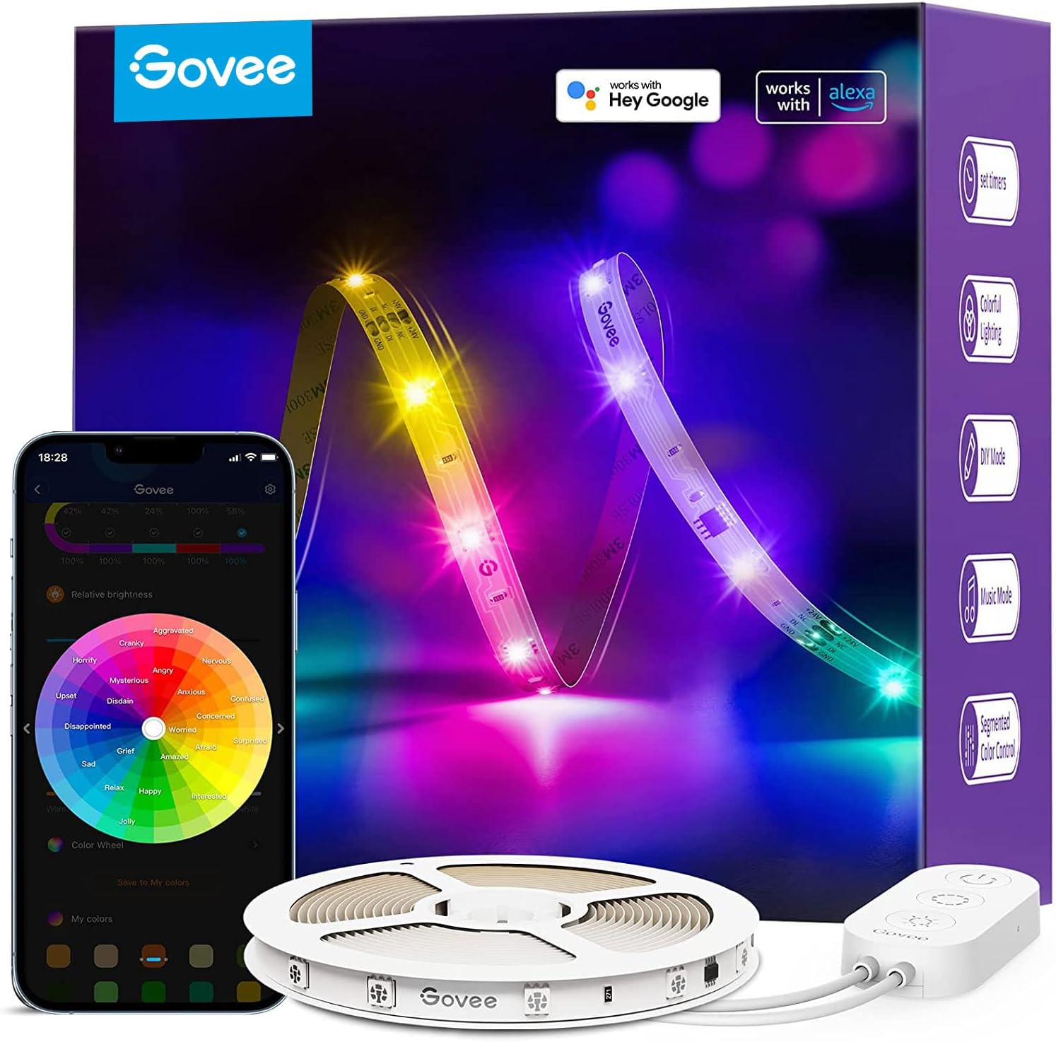 Govee Tiras LED WiFi 5M RGBIC