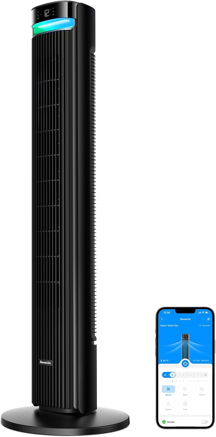 GoveeLife Ventilador de Torre Inteligente