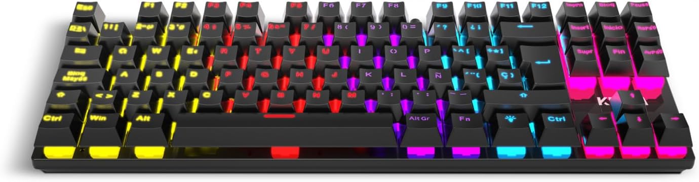 KROM KASIC TKL Teclado Mecánico Gaming RGB