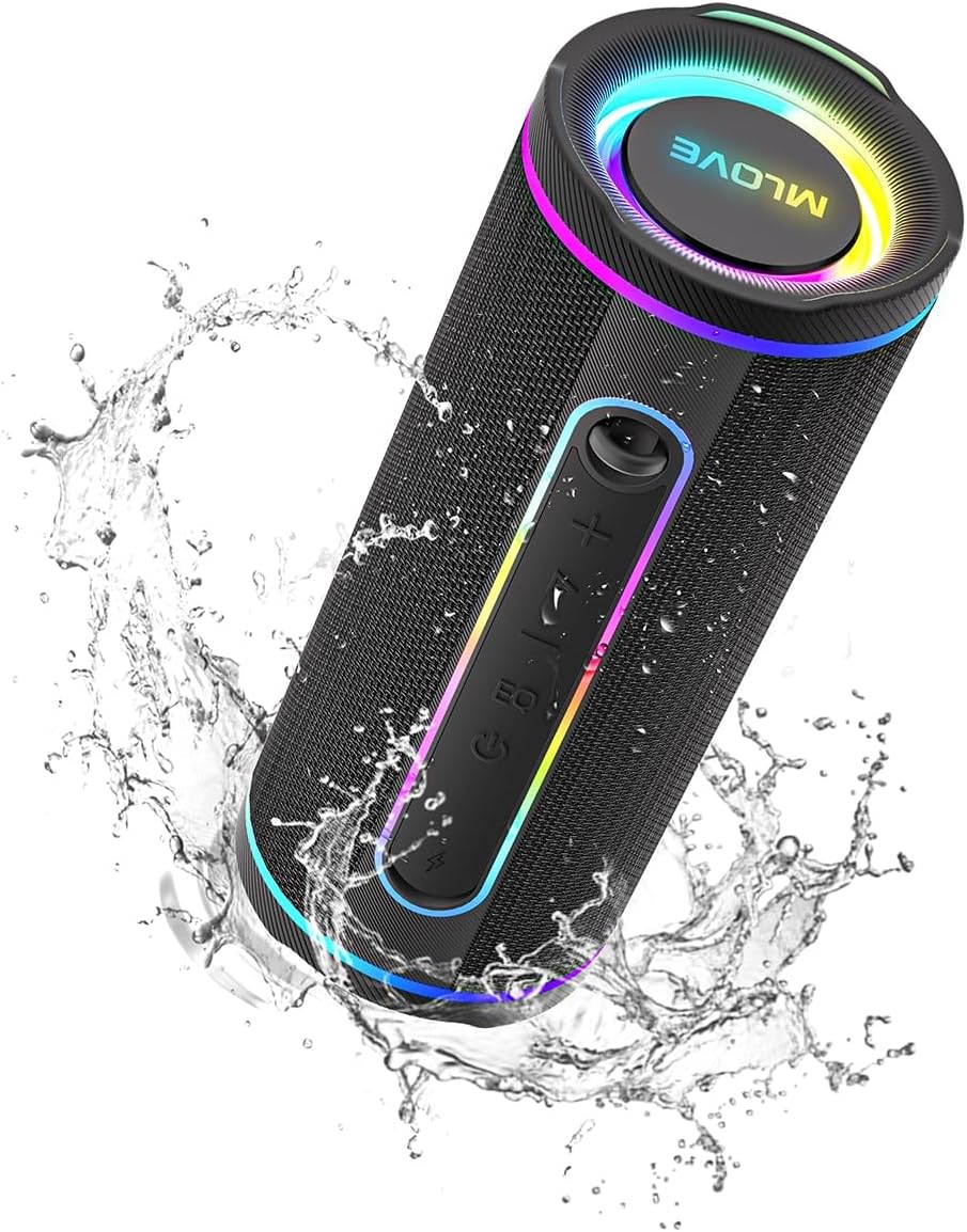 MLOVE E80 Altavoz Bluetooth RGB Bluetooth 5.4