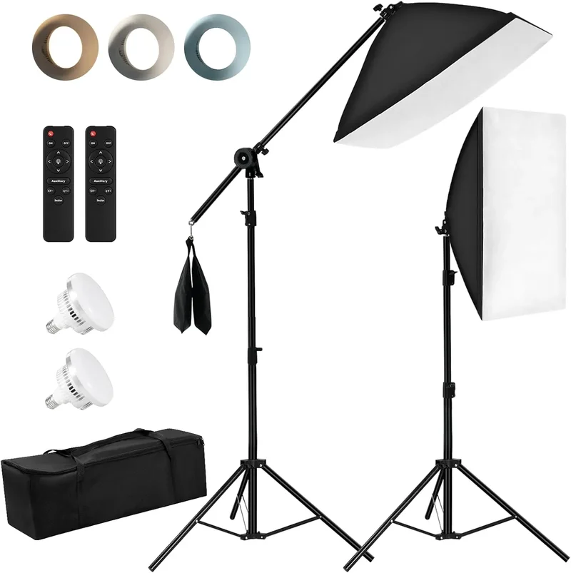 NiceVeedi Softbox 50x70cm Kit 2-Pack
